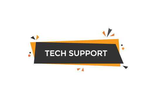  new website, click button tech support, level, sign, speech, bubble  banner, 

