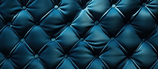 Abstract blue retro vintage sofa textile fabric texture background