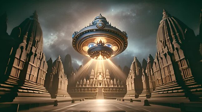 Vimana Hindu UFO Space Ship