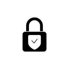 security concept line icon. Simple element illustration. security concept outline symbol design.