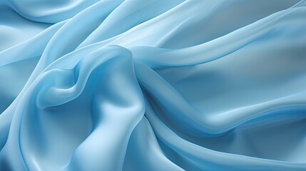 Fototapeta premium light silk blue fabric