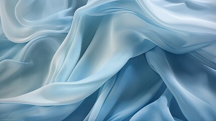 light silk blue fabric
