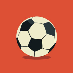 soccer ball on a isolated background