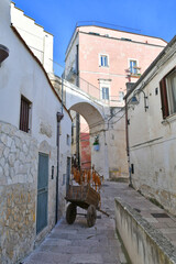 A street in Gravina in Puglia, an old town in Italy.