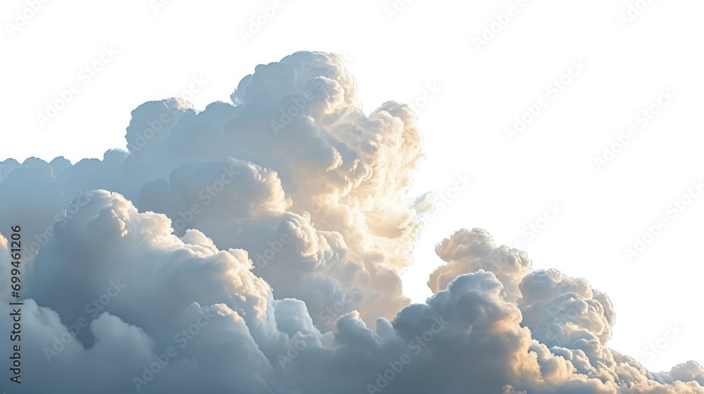 Poster a plane flying through a cloud-filled sky. suitable for various uses