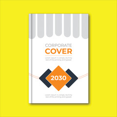 Corporate Book Cover Design Template