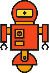 Robot Character Avatar

