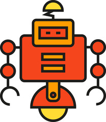 Robot Character Avatar

