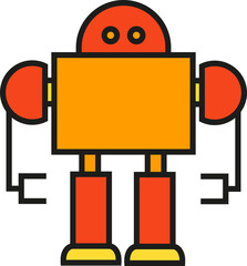 Robot Character Avatar

