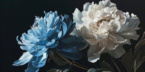 Floral arrangement featuring summer blossoms in beautiful bouquet nature vibrant colors and charm. Exquisite showcasing of blooming flowers with touch of vintage elegance perfect for beauty of romance