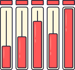 Bar Charts Infographic Diagram