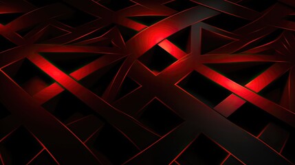 red and black geometry for abstract wallpaper
