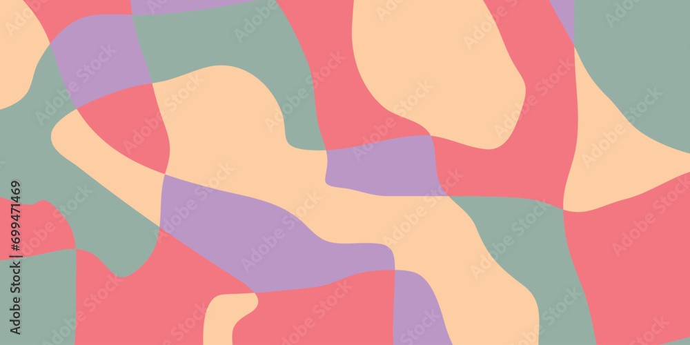 Poster abstract colorfull background vector