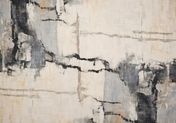 Obraz premium The old wall has cracked texture