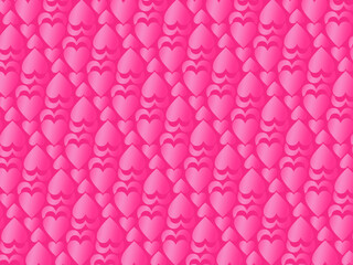 Heart background with modern ornament, red color, suitable for valentines, letters, gifts, gifts, surprises, etc.