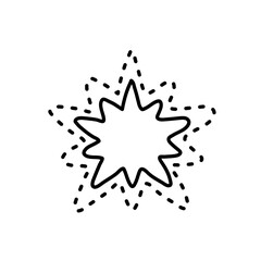 Doodle Cute Star