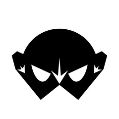 Superhero Mask Silhouette