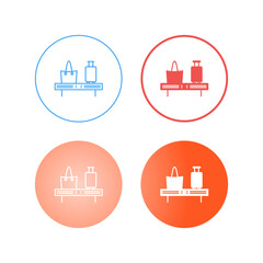 Luggage Carousel Vector Icon