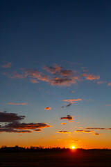 Sunset at Søndersø 