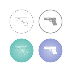 Gun Vector Icon