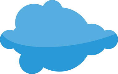 Blue Cloud Illustration

