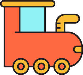 Train Toy Icon
