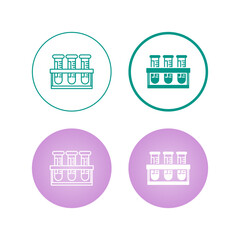 Test Tubes Vector Icon