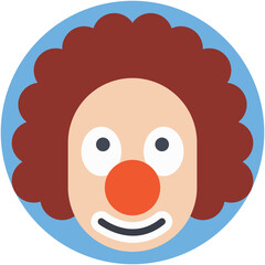 Clown Vector Icon
