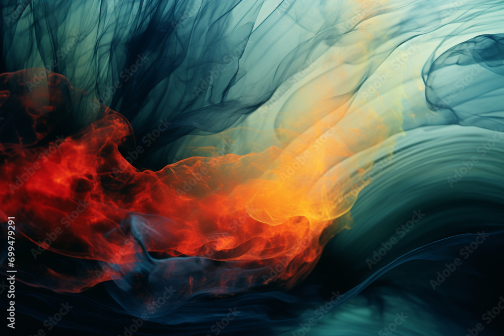 Poster Abstract X-ray of the abdominal region capturing the pulsating rhythms of internal organs, symbolizing the vitality within.