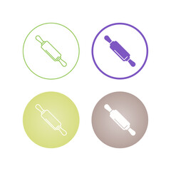 Rolling Pin Vector Icon