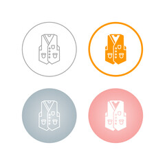 Vest Vector Icon