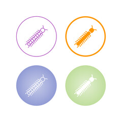 Centipede Vector Icon