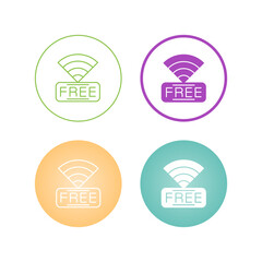 Free Wifi Vector Icon