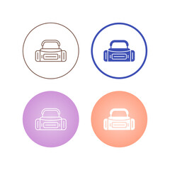 Sport Bag Vector Icon