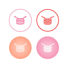 Drum Vector Icon