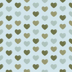 seamless pattern with hearts, Valentine day
