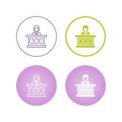 Jury Vector Icon