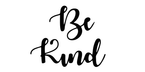 be kind of lettering