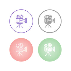 Video Camera Vector Icon