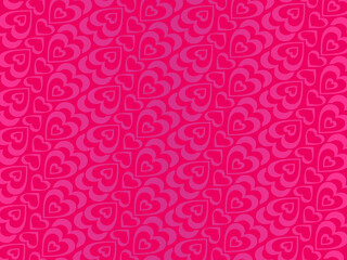 Heart background with modern ornament, red color, suitable for valentines, letters, gifts, gifts, surprises, etc.