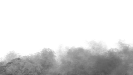 Realistic dry ice smoke clouds fog overlay perfect for compositing into your shots. Simply drop it in and change its blending mode to screen or add. 3d Illustration.