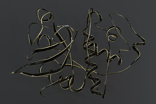 Actinidin protein, illustration