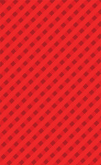 Vector illustration editable red cross gift pack or wall pattern template 