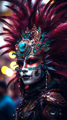 New Orleans Mardi gras Carnival celebration, Generative Ai