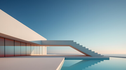 Fototapeta premium minimalist architecture
