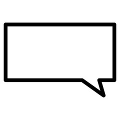 speech bubble