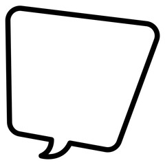 speech bubble