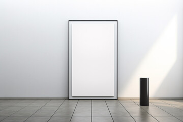Minimalist Poster Frame Mockup created with Generative AI