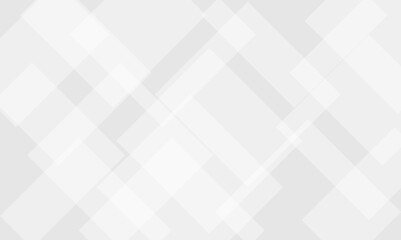 White and grey geometric minimal and square shape banner design. Abstract geometric minimal futuristic element concept. Design for brochure, banner, wallpaper, cover, flyer.