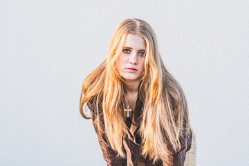 Model / Frau / jung / Gesicht